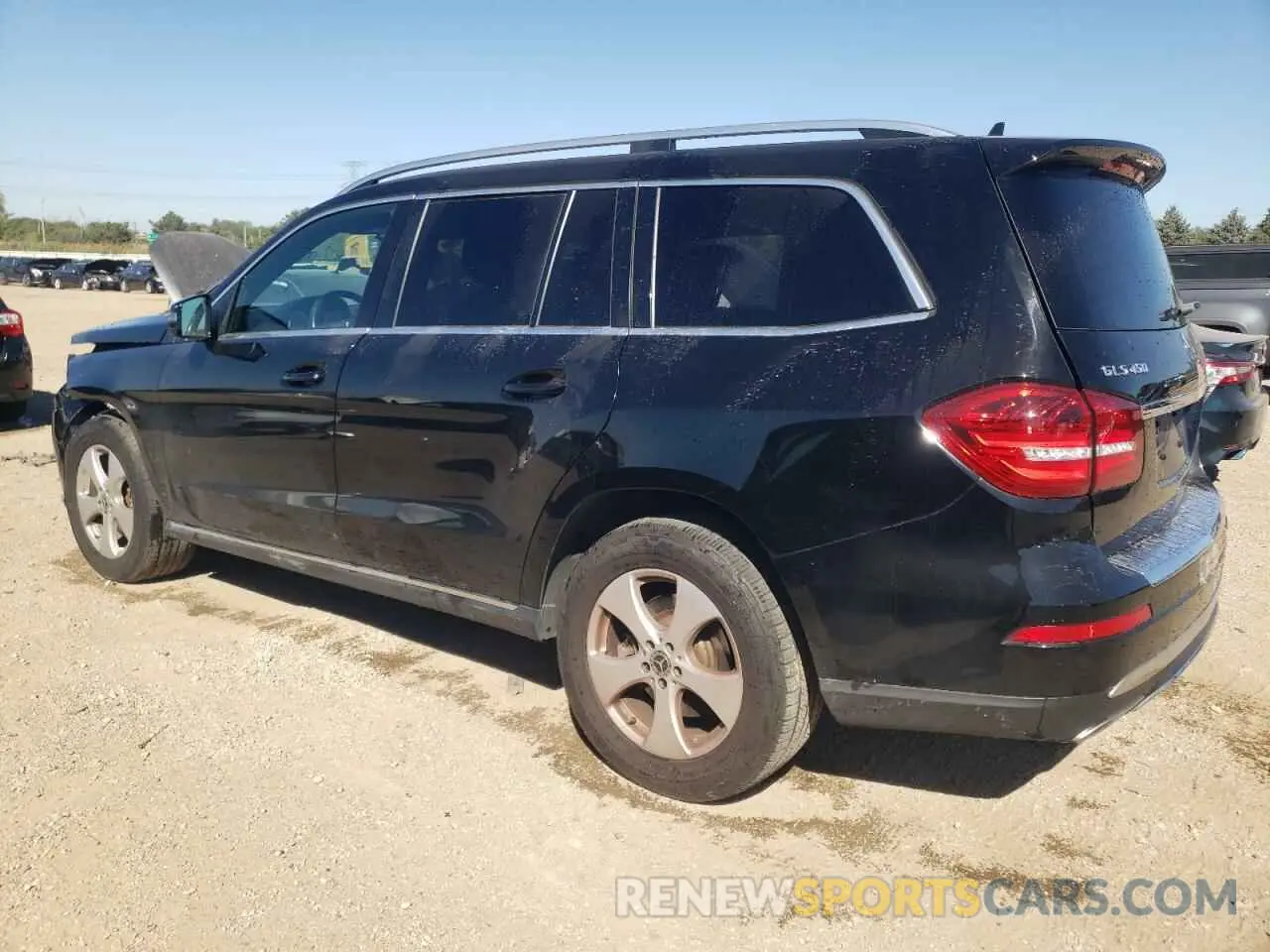 2 fotografías del automóvil dañado 4JGDF6EE7KB241368 MERCEDES-BENZ GLS-CLASS 2019