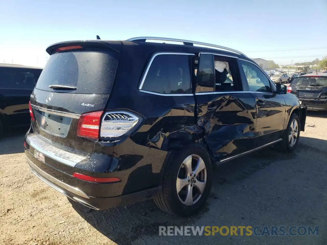 3 fotografías del automóvil dañado 4JGDF6EE7KB241368 MERCEDES-BENZ GLS-CLASS 2019