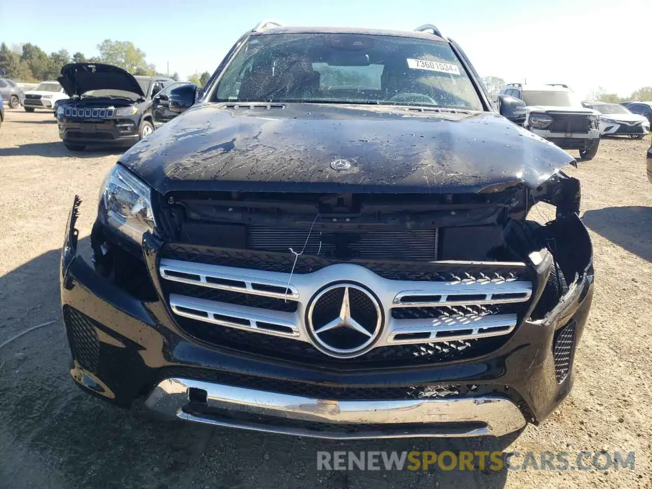 5 fotografías del automóvil dañado 4JGDF6EE7KB241368 MERCEDES-BENZ GLS-CLASS 2019