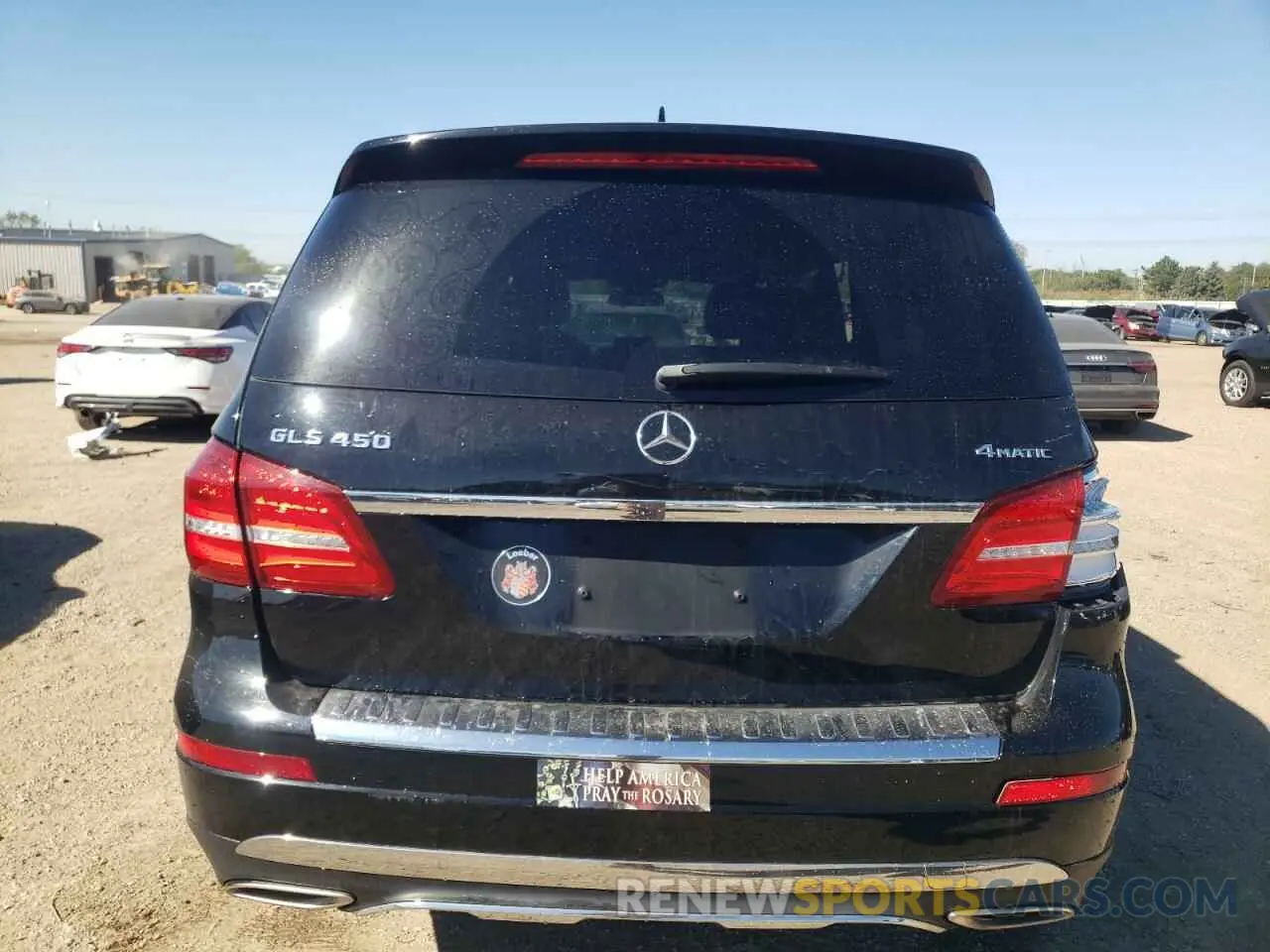 6 fotografías del automóvil dañado 4JGDF6EE7KB241368 MERCEDES-BENZ GLS-CLASS 2019