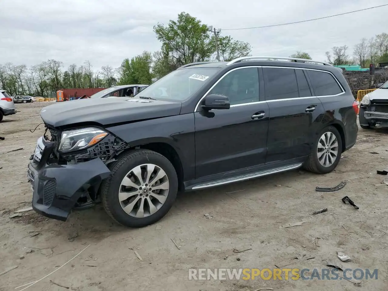 1 fotografías del automóvil dañado 4JGDF6EE9KB200031 MERCEDES-BENZ GLS-CLASS 2019