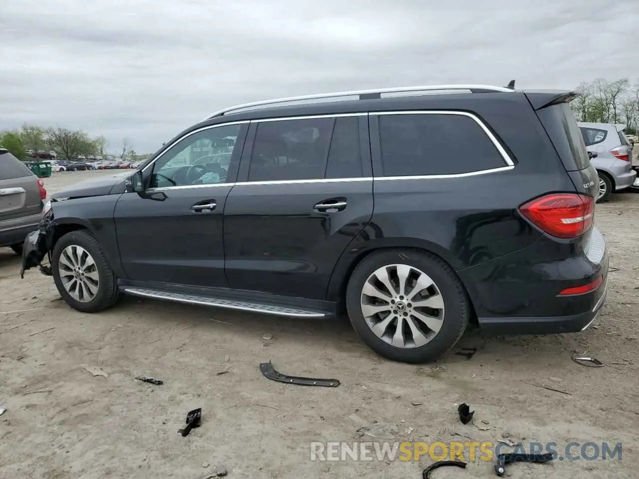 2 fotografías del automóvil dañado 4JGDF6EE9KB200031 MERCEDES-BENZ GLS-CLASS 2019