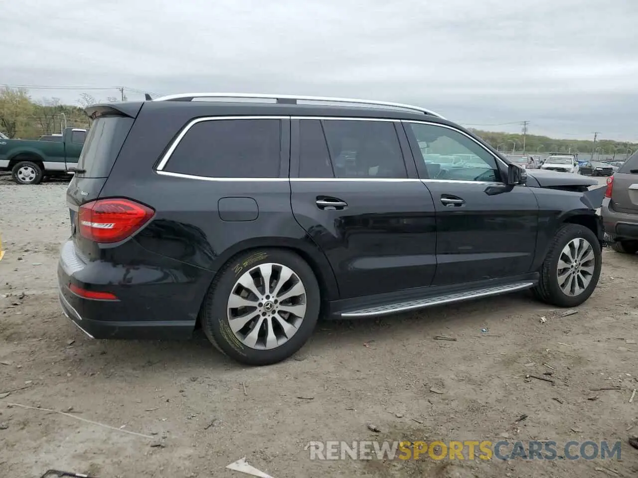 3 fotografías del automóvil dañado 4JGDF6EE9KB200031 MERCEDES-BENZ GLS-CLASS 2019