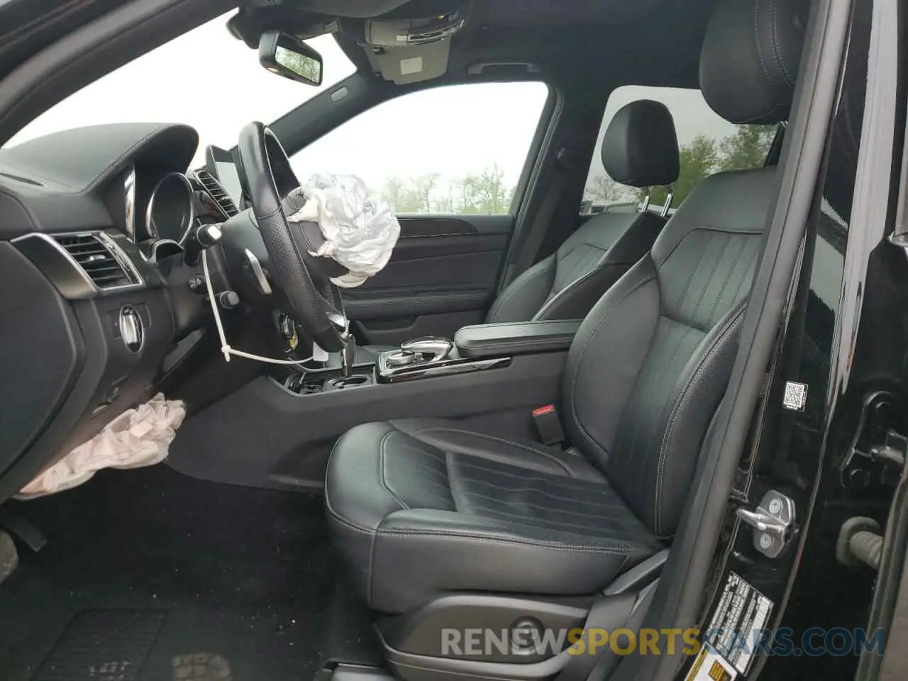 7 fotografías del automóvil dañado 4JGDF6EE9KB200031 MERCEDES-BENZ GLS-CLASS 2019