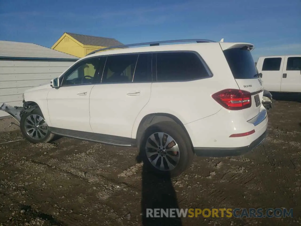 2 fotografías del automóvil dañado 4JGDF6EE9KB210199 MERCEDES-BENZ GLS-CLASS 2019