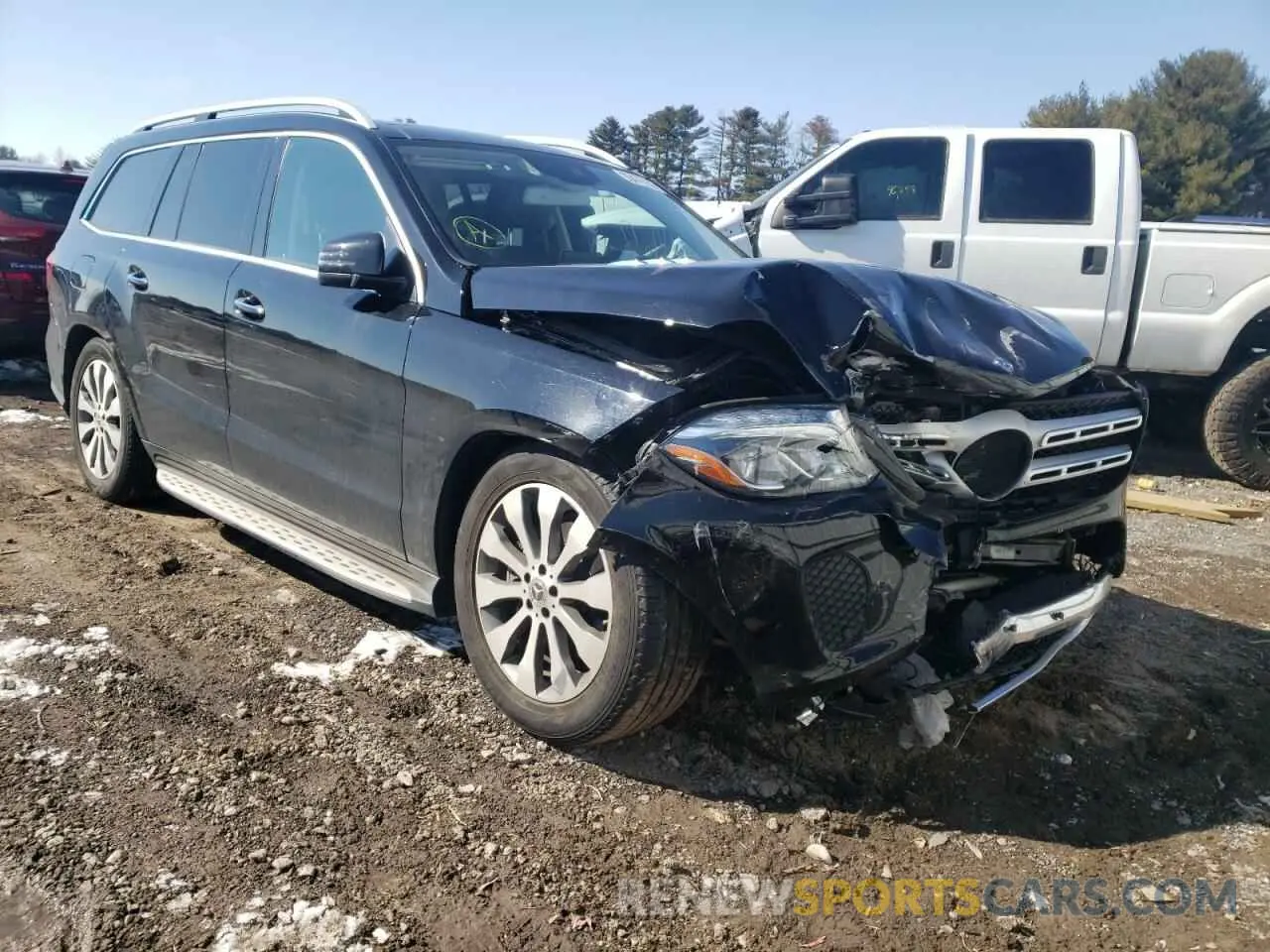 1 fotografías del automóvil dañado 4JGDF6EE9KB218867 MERCEDES-BENZ GLS-CLASS 2019