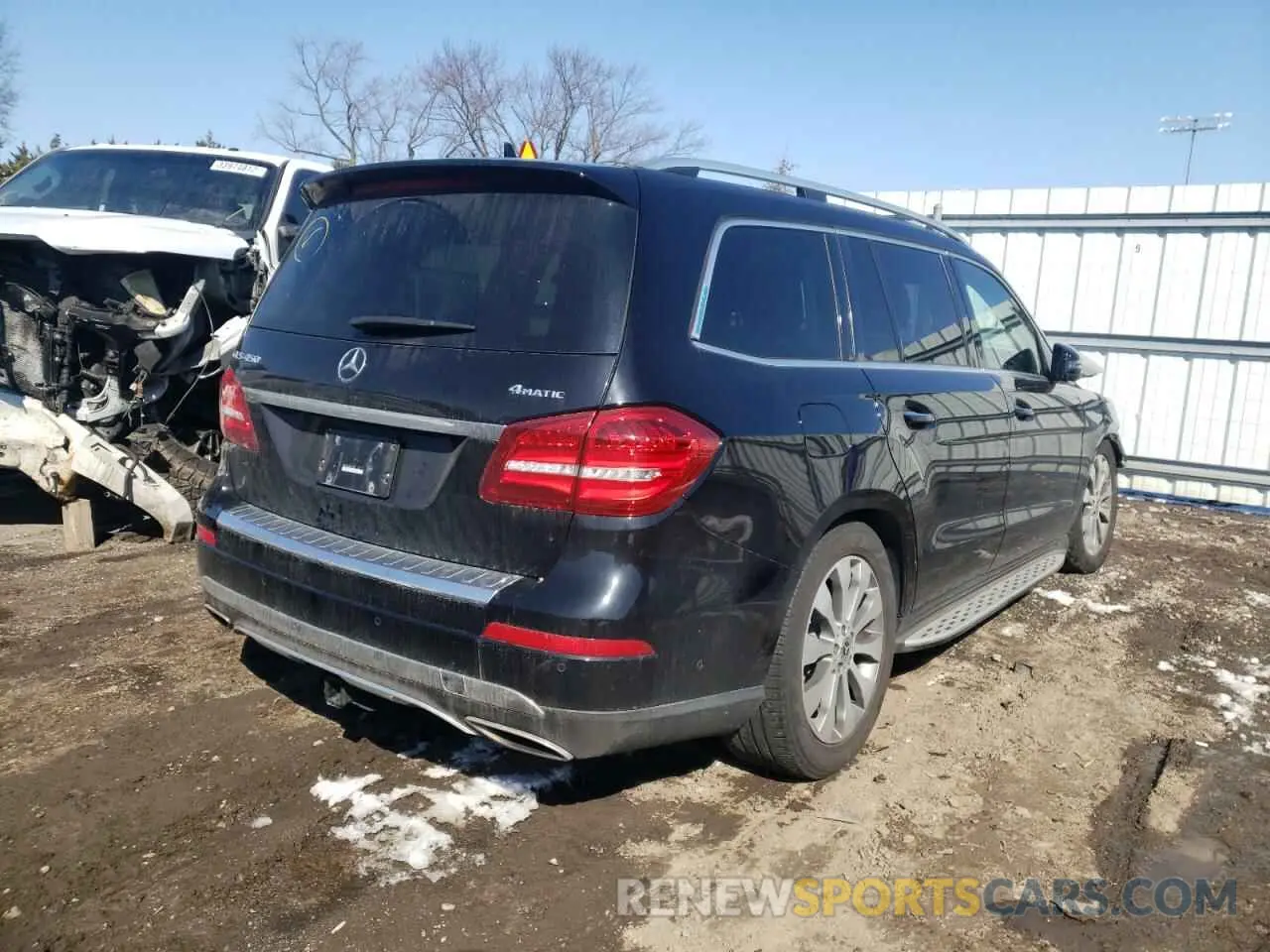 4 fotografías del automóvil dañado 4JGDF6EE9KB218867 MERCEDES-BENZ GLS-CLASS 2019