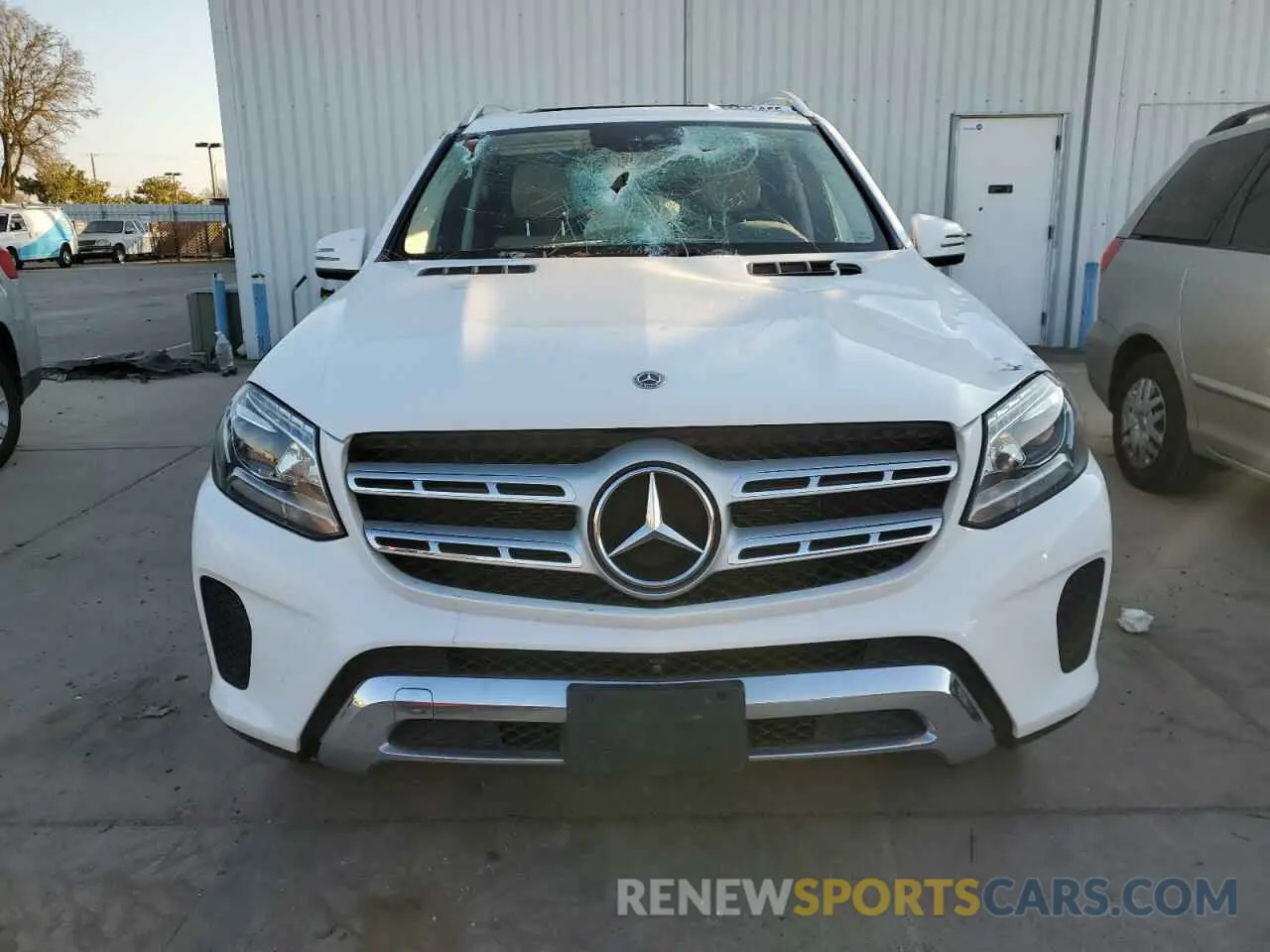 5 fotografías del automóvil dañado 4JGDF6EE9KB231277 MERCEDES-BENZ GLS-CLASS 2019