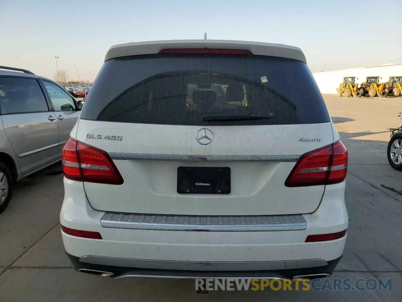 6 fotografías del automóvil dañado 4JGDF6EE9KB231277 MERCEDES-BENZ GLS-CLASS 2019