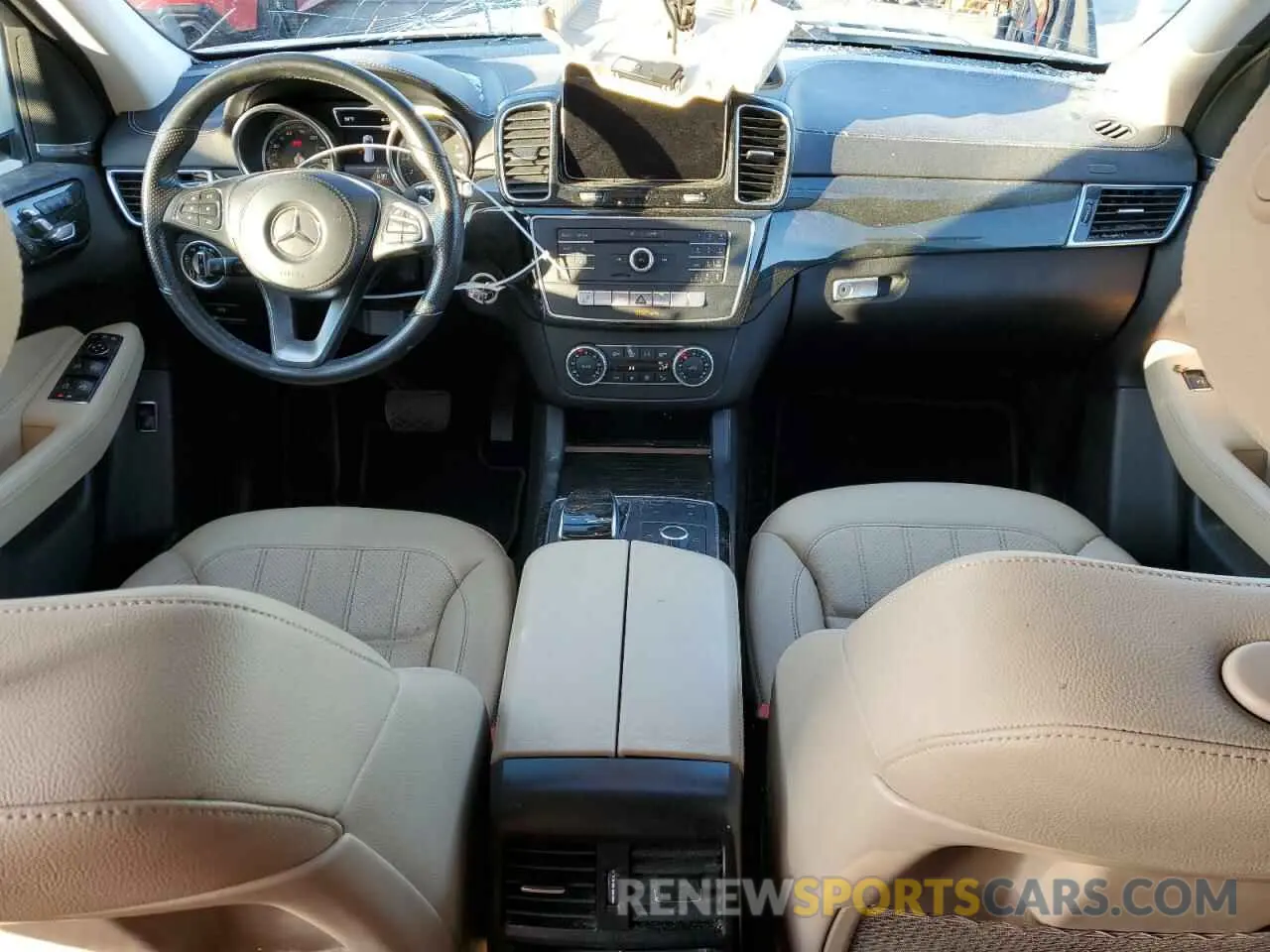 8 fotografías del automóvil dañado 4JGDF6EE9KB231277 MERCEDES-BENZ GLS-CLASS 2019