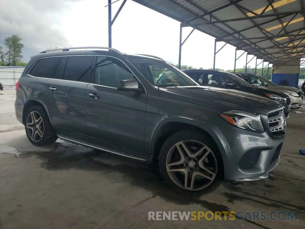 4 fotografías del automóvil dañado 4JGDF7DE0HA852820 MERCEDES-BENZ GLS-CLASS 2019