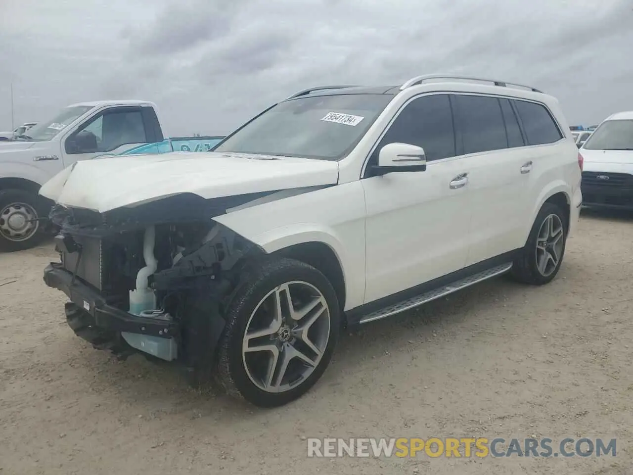 1 fotografías del automóvil dañado 4JGDF7DE1KB206915 MERCEDES-BENZ GLS-CLASS 2019