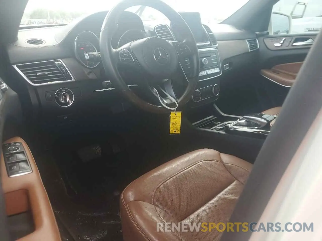 8 fotografías del automóvil dañado 4JGDF7DE1KB206915 MERCEDES-BENZ GLS-CLASS 2019