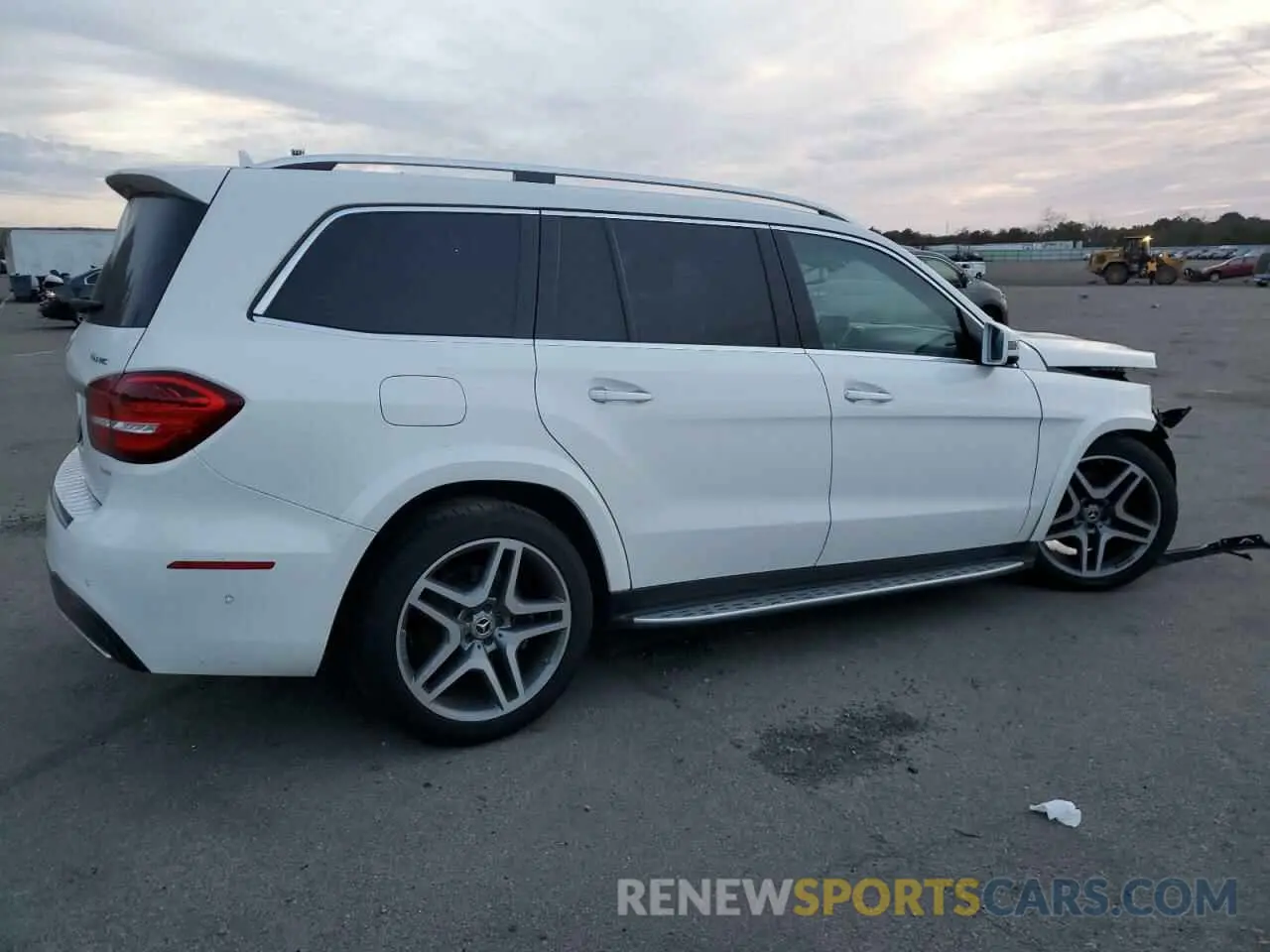 3 fotografías del automóvil dañado 4JGDF7DEXKB208680 MERCEDES-BENZ GLS-CLASS 2019