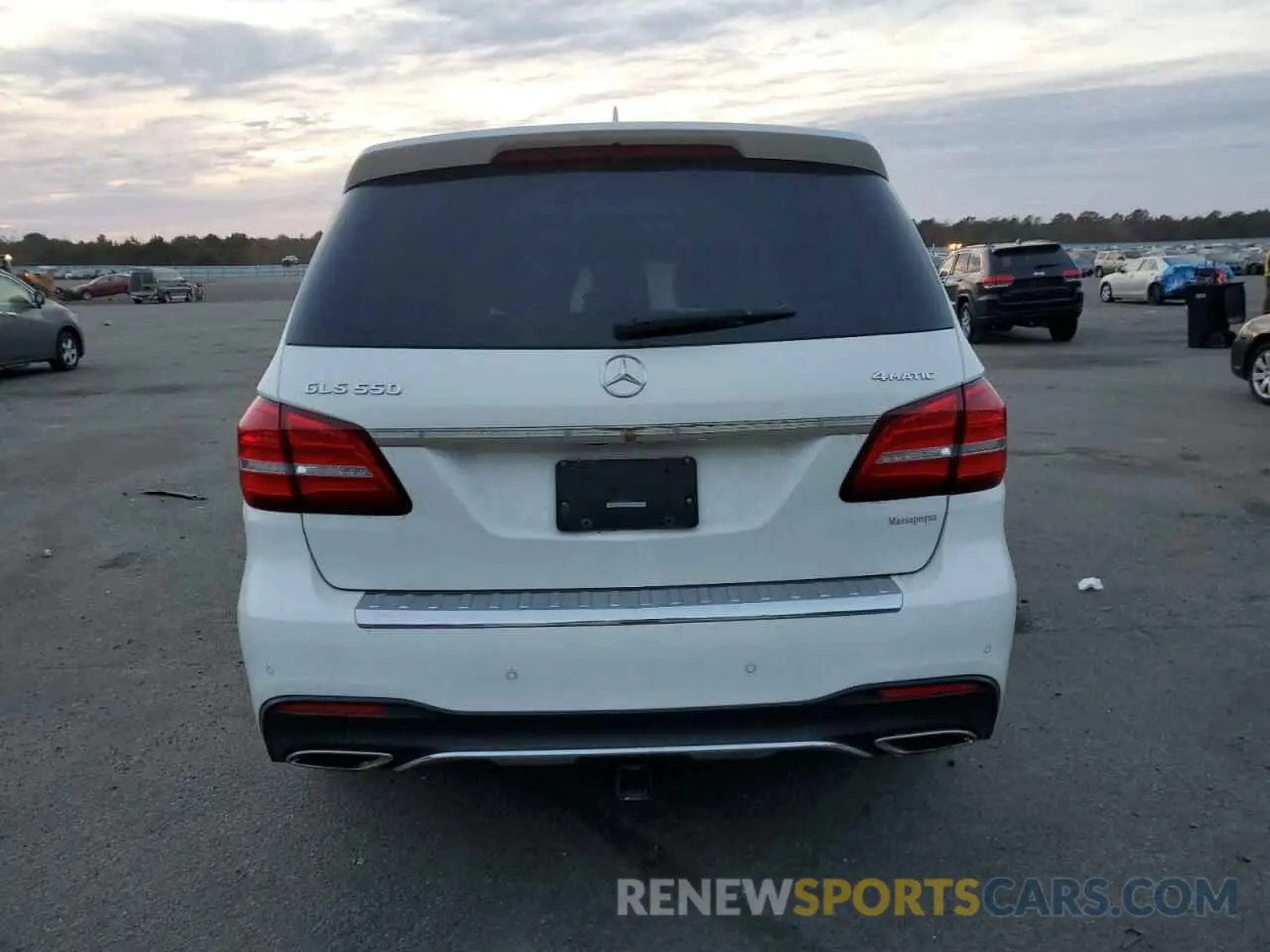 6 fotografías del automóvil dañado 4JGDF7DEXKB208680 MERCEDES-BENZ GLS-CLASS 2019