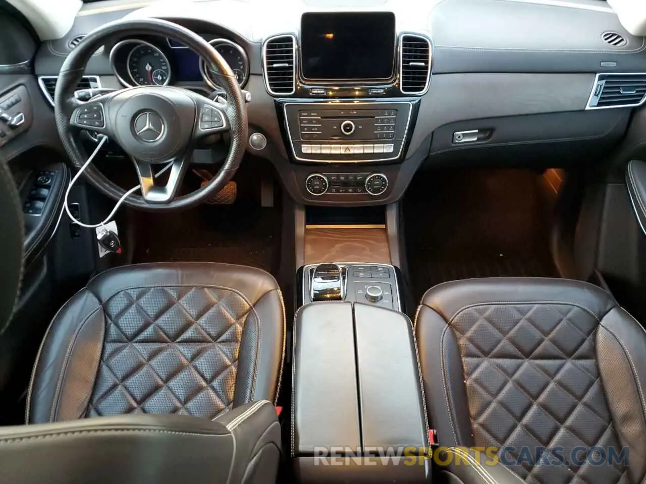 8 fotografías del automóvil dañado 4JGDF7DEXKB208680 MERCEDES-BENZ GLS-CLASS 2019