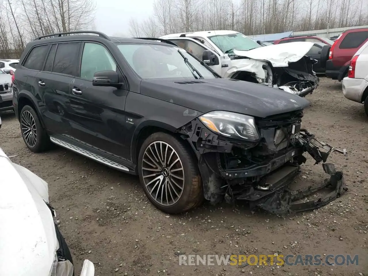 1 fotografías del automóvil dañado 4JGDF7FE0KB196343 MERCEDES-BENZ GLS-CLASS 2019