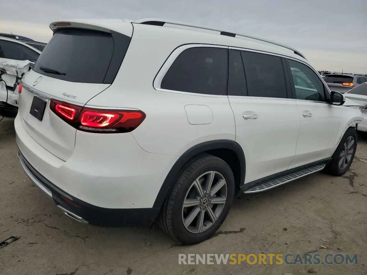 3 fotografías del automóvil dañado 4JGFF5KE0LA258527 MERCEDES-BENZ GLS-CLASS 2020