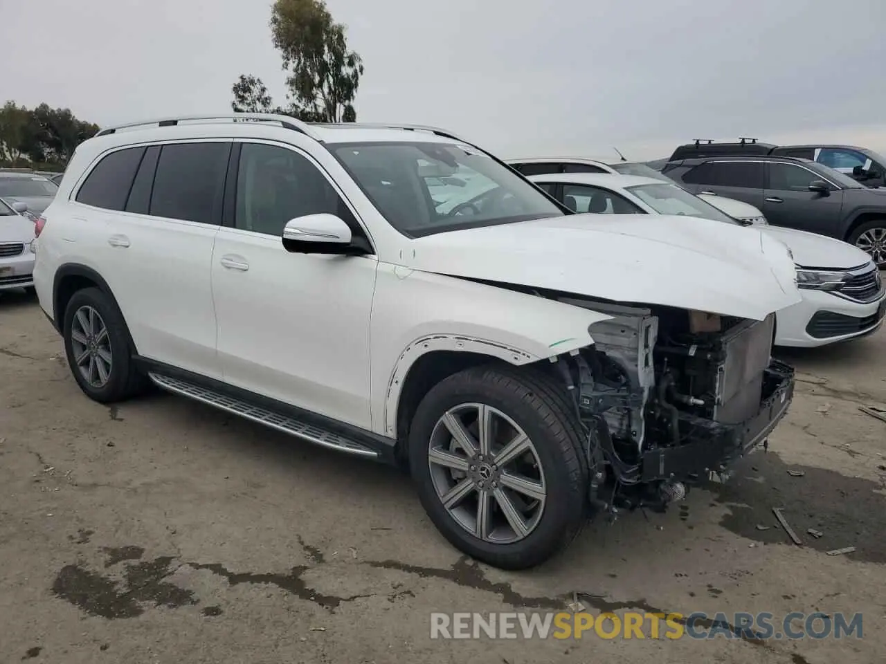 4 fotografías del automóvil dañado 4JGFF5KE0LA258527 MERCEDES-BENZ GLS-CLASS 2020