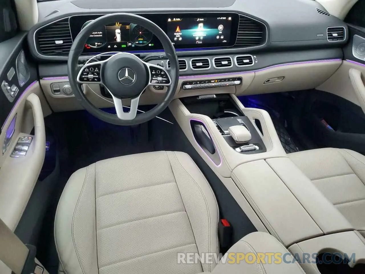 8 fotografías del automóvil dañado 4JGFF5KE0LA258527 MERCEDES-BENZ GLS-CLASS 2020