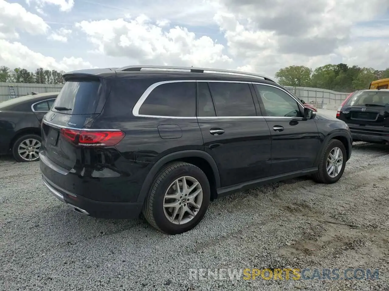 3 fotografías del automóvil dañado 4JGFF5KE1LA050446 MERCEDES-BENZ GLS-CLASS 2020