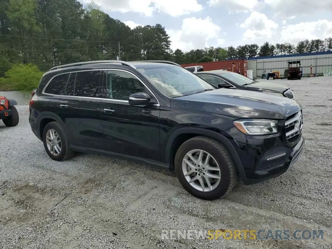 4 fotografías del automóvil dañado 4JGFF5KE1LA050446 MERCEDES-BENZ GLS-CLASS 2020