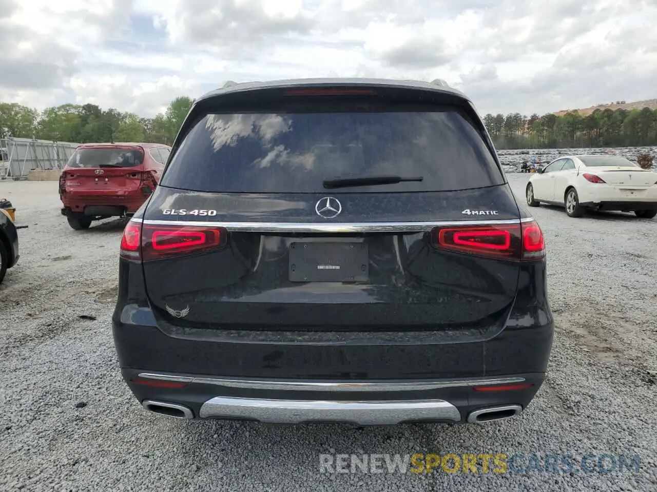 6 fotografías del automóvil dañado 4JGFF5KE1LA050446 MERCEDES-BENZ GLS-CLASS 2020