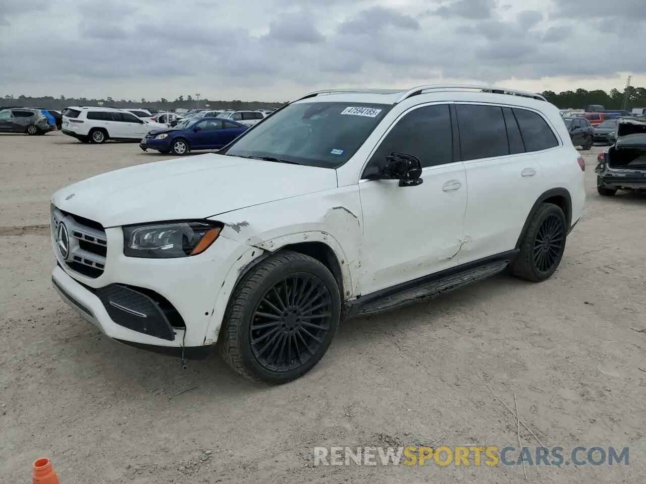 1 fotografías del automóvil dañado 4JGFF5KE2LA139362 MERCEDES-BENZ GLS-CLASS 2020