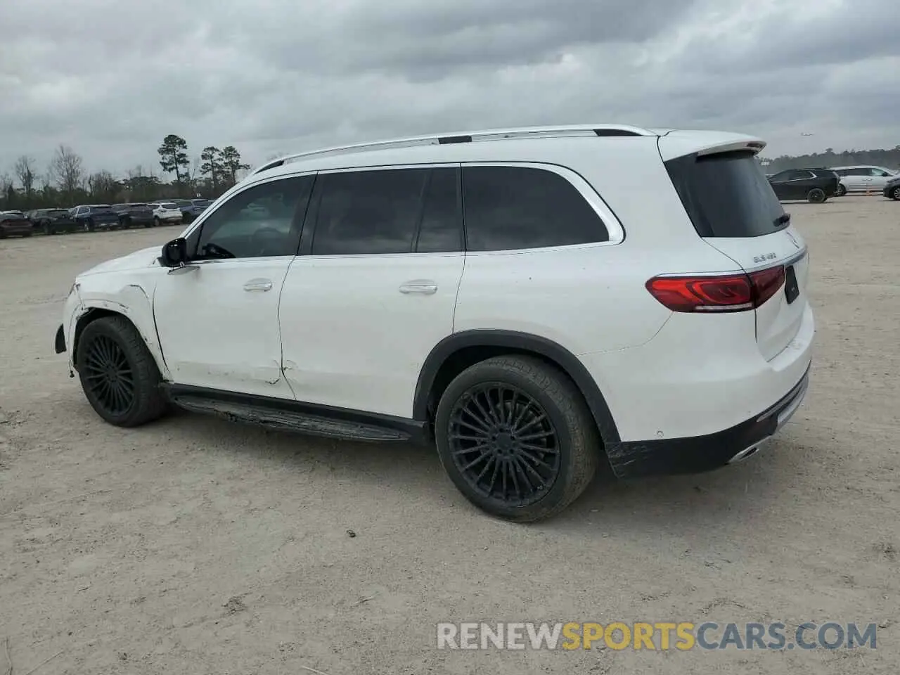 2 fotografías del automóvil dañado 4JGFF5KE2LA139362 MERCEDES-BENZ GLS-CLASS 2020