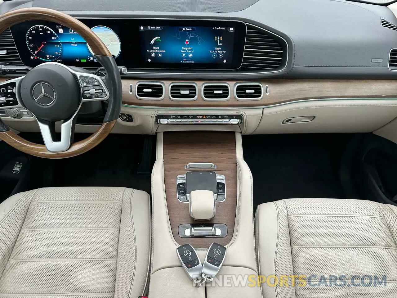 9 fotografías del automóvil dañado 4JGFF5KE2LA148949 MERCEDES-BENZ GLS-CLASS 2020