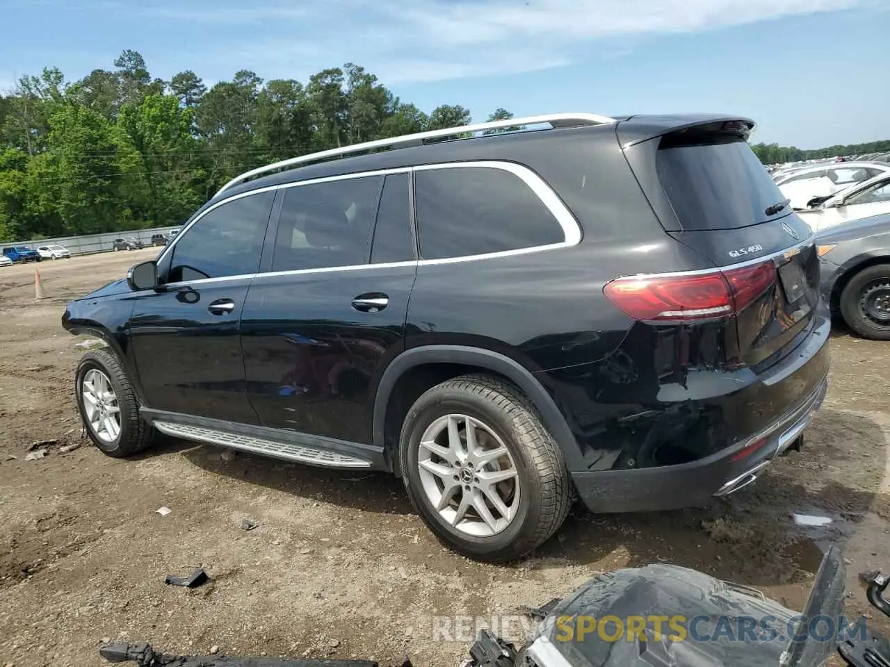 2 fotografías del automóvil dañado 4JGFF5KE3LA043112 MERCEDES-BENZ GLS-CLASS 2020