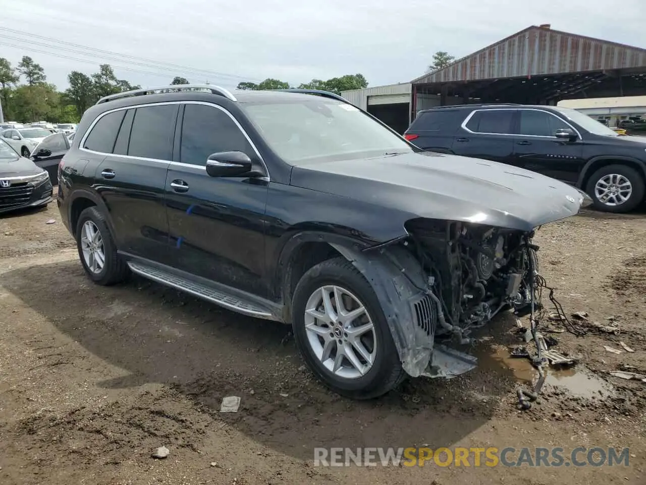4 fotografías del automóvil dañado 4JGFF5KE3LA043112 MERCEDES-BENZ GLS-CLASS 2020