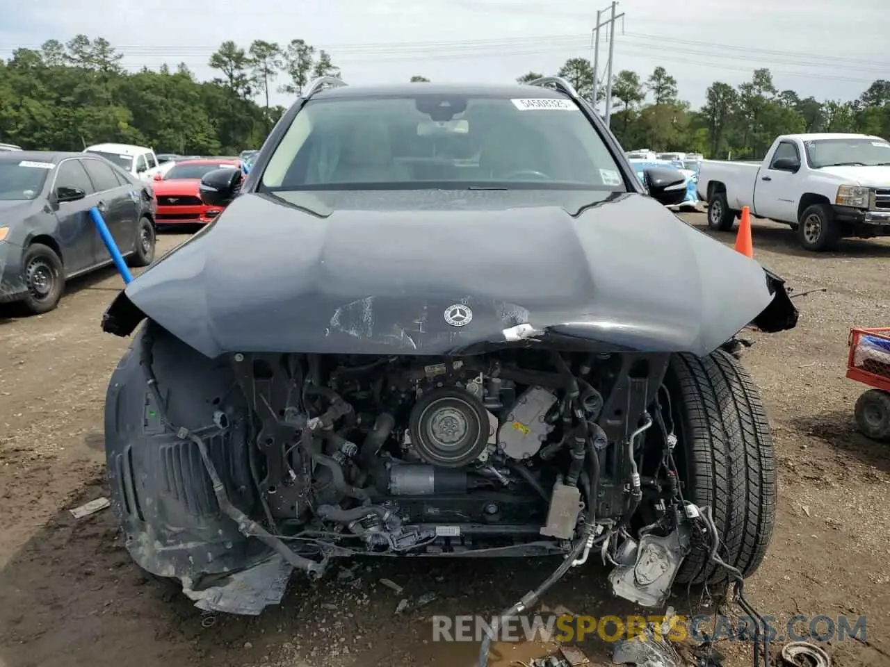 5 fotografías del automóvil dañado 4JGFF5KE3LA043112 MERCEDES-BENZ GLS-CLASS 2020