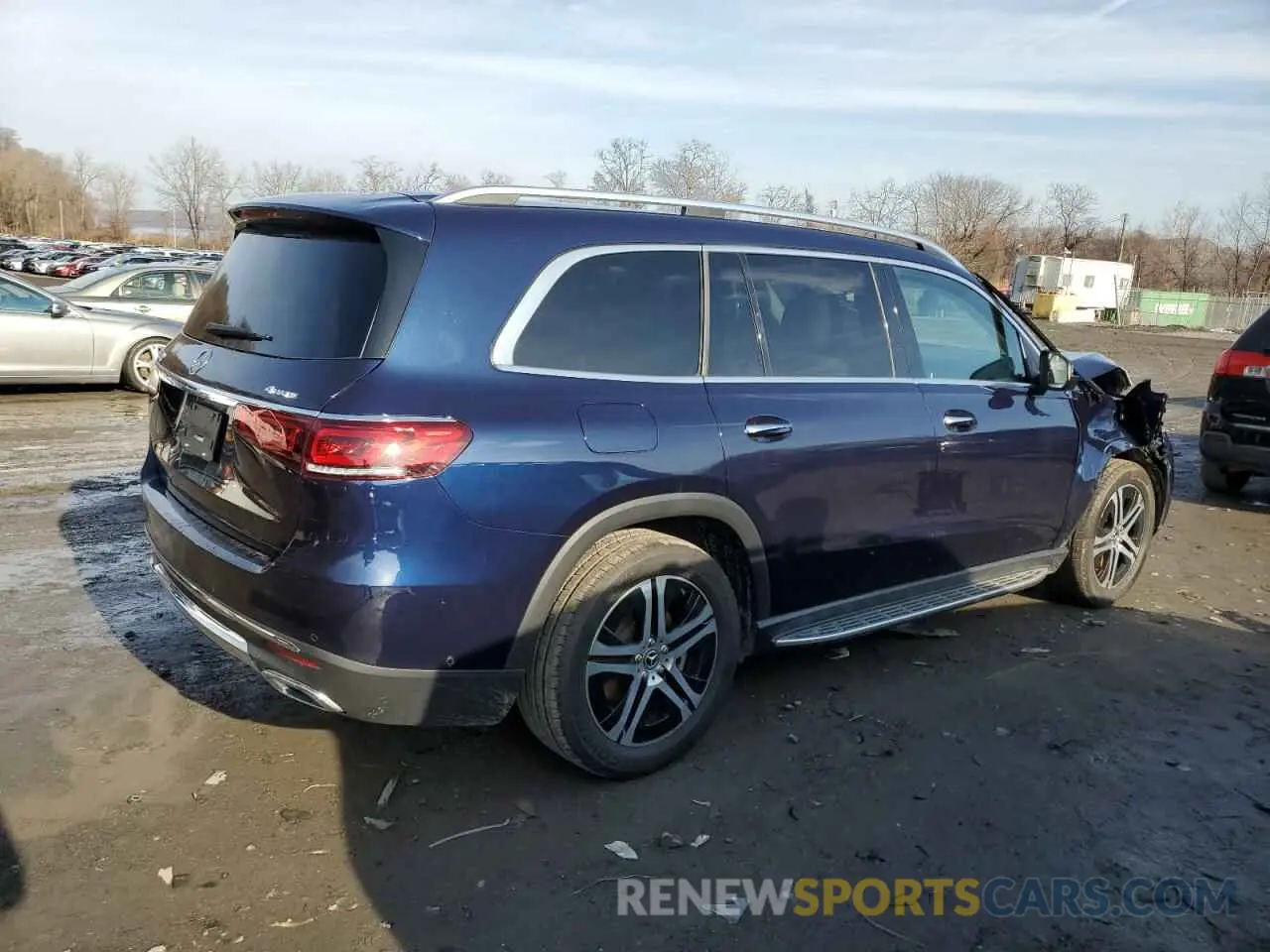 3 fotografías del automóvil dañado 4JGFF5KE3LA098420 MERCEDES-BENZ GLS-CLASS 2020