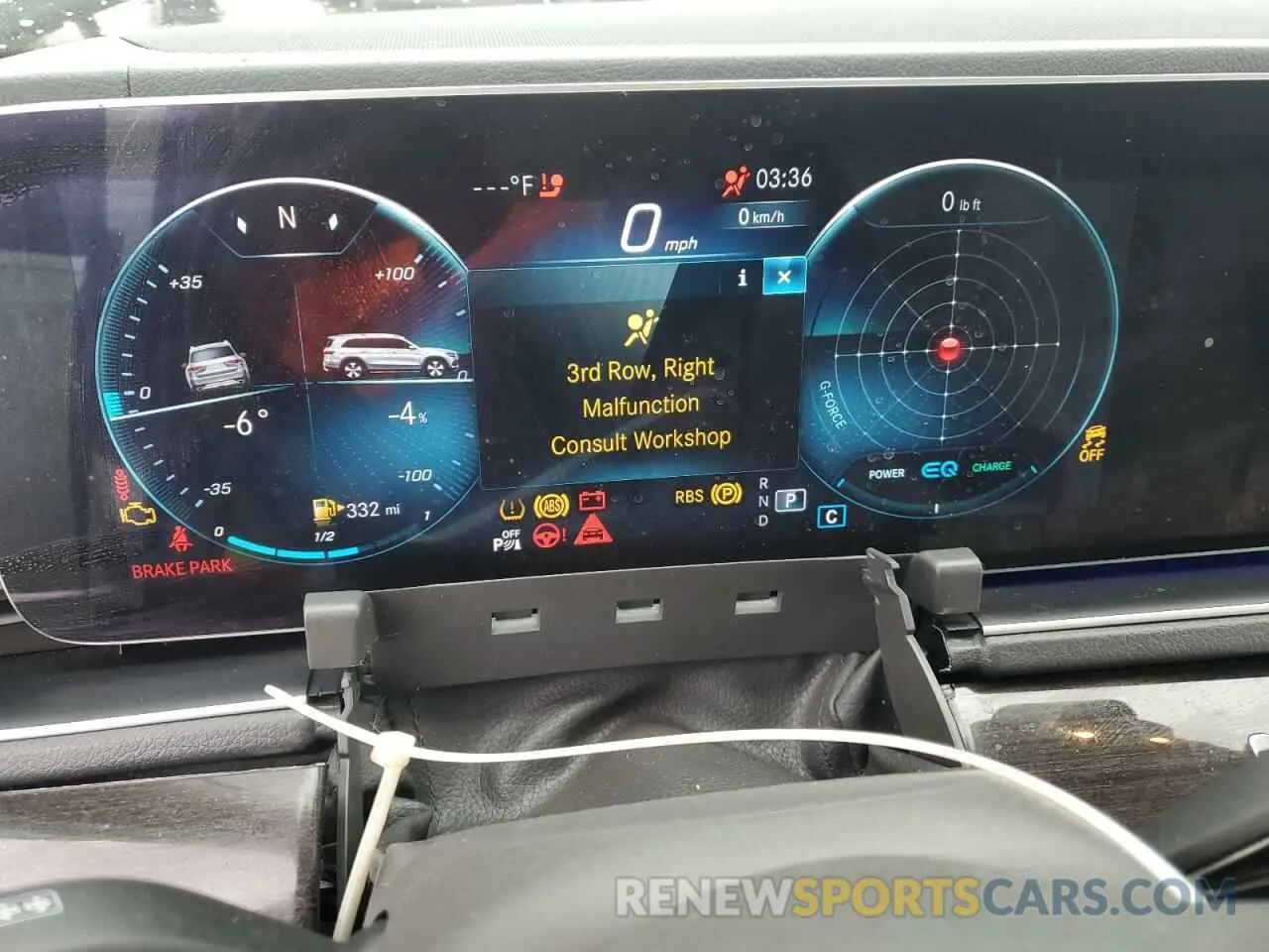 9 fotografías del automóvil dañado 4JGFF5KE3LA130220 MERCEDES-BENZ GLS-CLASS 2020