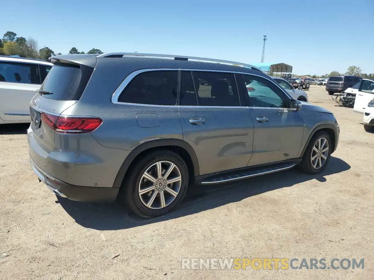 3 fotografías del automóvil dañado 4JGFF5KE3LA177439 MERCEDES-BENZ GLS-CLASS 2020