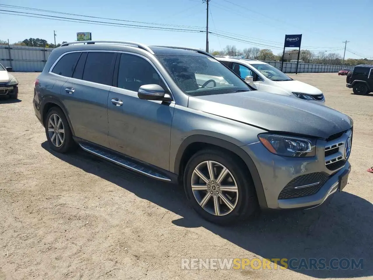 4 fotografías del automóvil dañado 4JGFF5KE3LA177439 MERCEDES-BENZ GLS-CLASS 2020