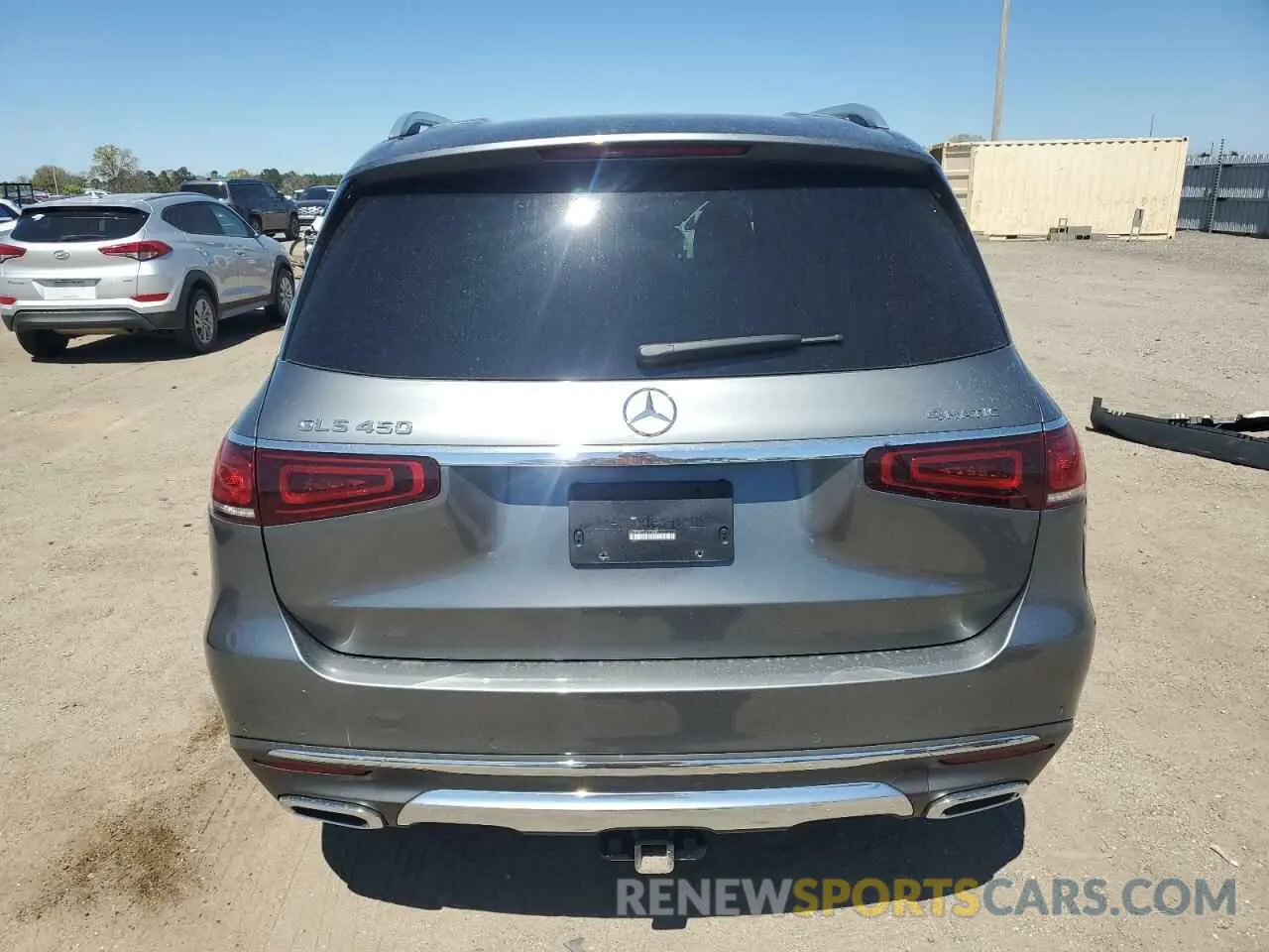 6 fotografías del automóvil dañado 4JGFF5KE3LA177439 MERCEDES-BENZ GLS-CLASS 2020