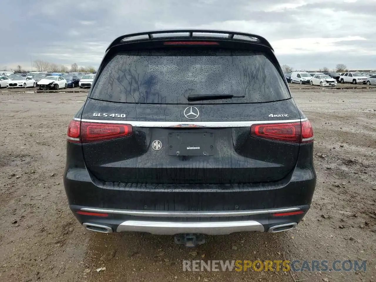 6 fotografías del automóvil dañado 4JGFF5KE5LA129912 MERCEDES-BENZ GLS-CLASS 2020