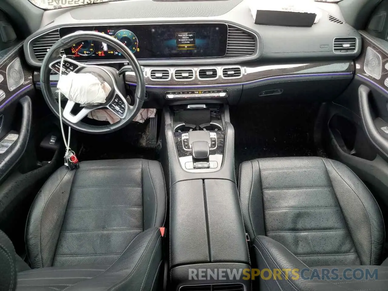 8 fotografías del automóvil dañado 4JGFF5KE5LA129912 MERCEDES-BENZ GLS-CLASS 2020