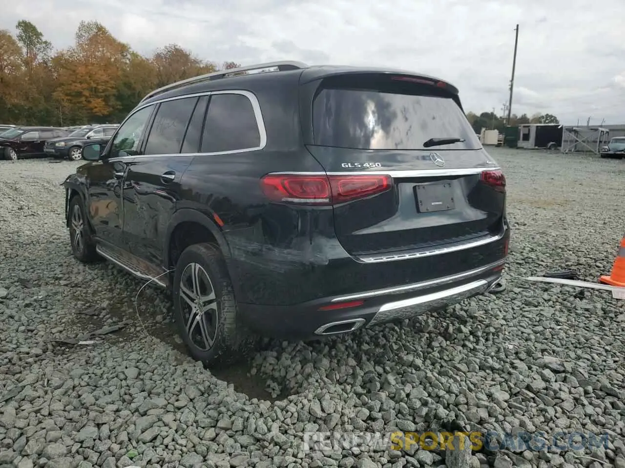 3 fotografías del automóvil dañado 4JGFF5KE5LA141235 MERCEDES-BENZ GLS-CLASS 2020