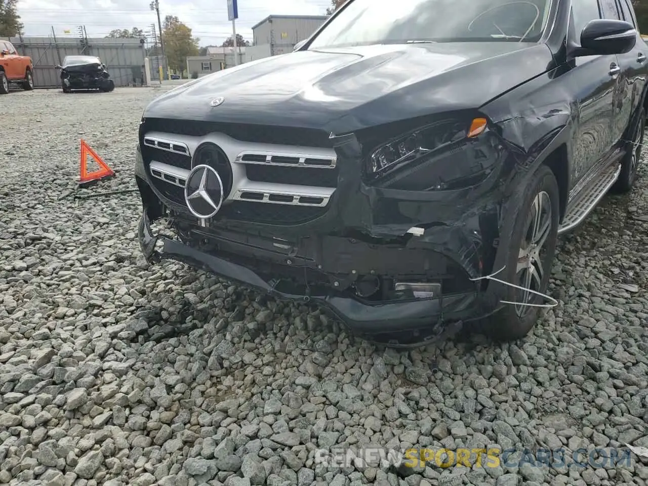 9 fotografías del automóvil dañado 4JGFF5KE5LA141235 MERCEDES-BENZ GLS-CLASS 2020