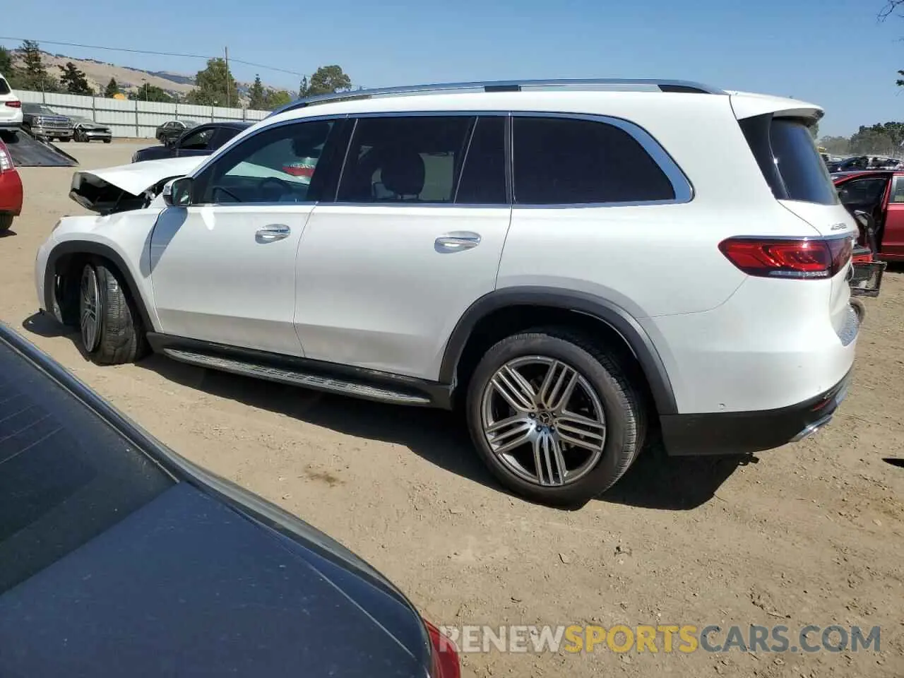 2 fotografías del automóvil dañado 4JGFF5KE5LA259558 MERCEDES-BENZ GLS-CLASS 2020