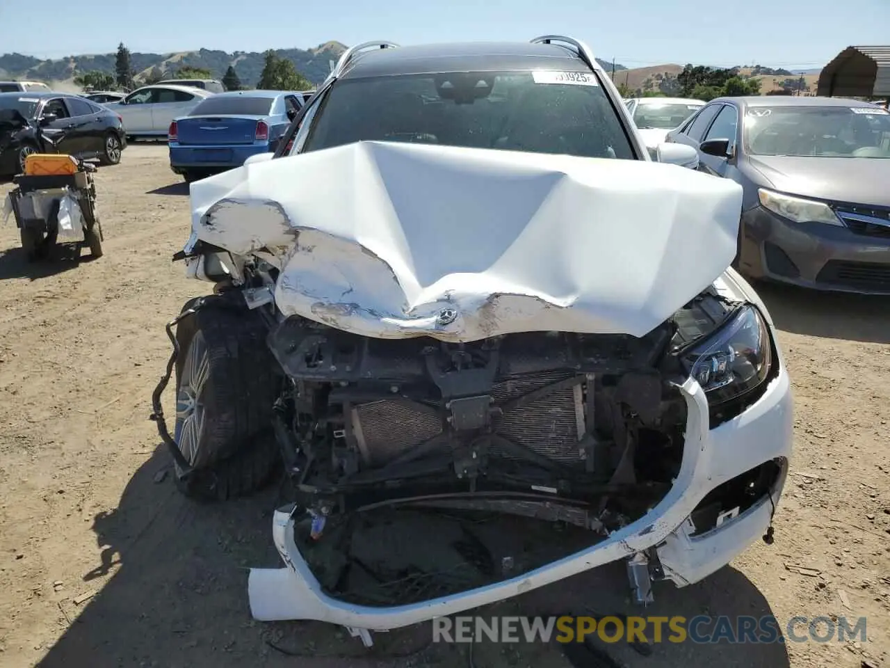 5 fotografías del automóvil dañado 4JGFF5KE5LA259558 MERCEDES-BENZ GLS-CLASS 2020