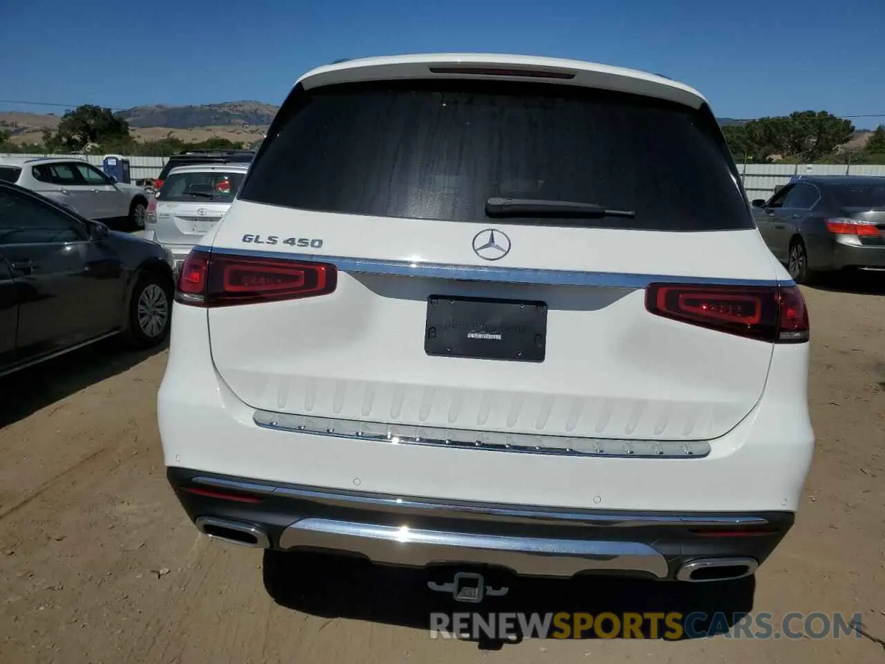 6 fotografías del automóvil dañado 4JGFF5KE5LA259558 MERCEDES-BENZ GLS-CLASS 2020