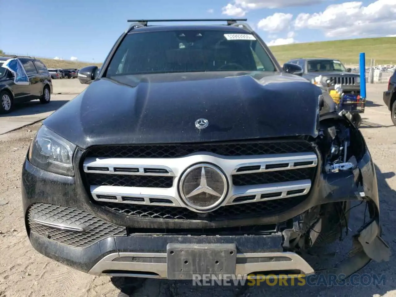 5 fotografías del automóvil dañado 4JGFF5KE6LA132513 MERCEDES-BENZ GLS-CLASS 2020