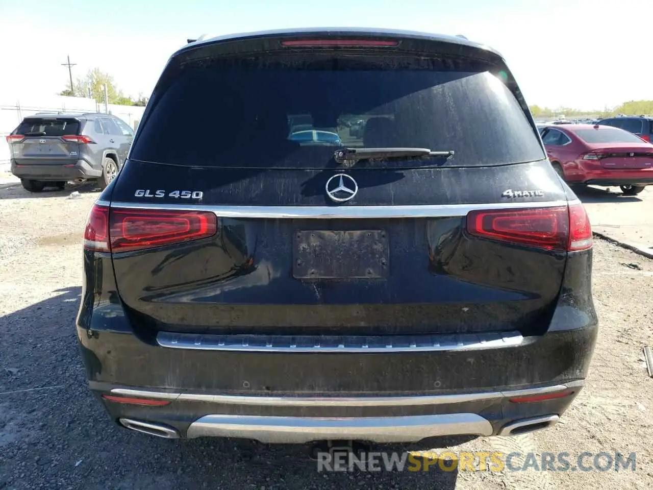 6 fotografías del automóvil dañado 4JGFF5KE6LA132513 MERCEDES-BENZ GLS-CLASS 2020