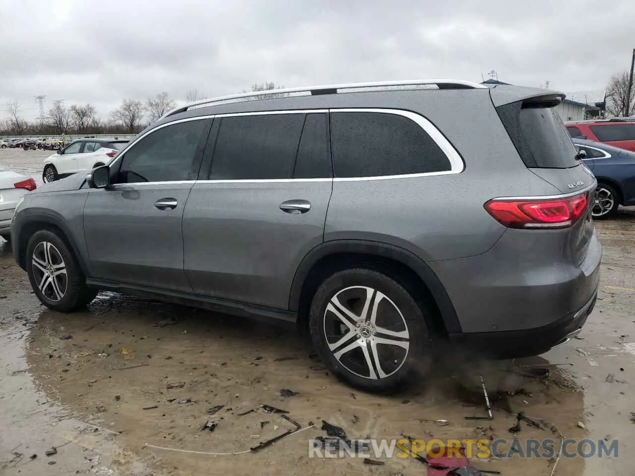 2 fotografías del automóvil dañado 4JGFF5KE7LA132360 MERCEDES-BENZ GLS-CLASS 2020