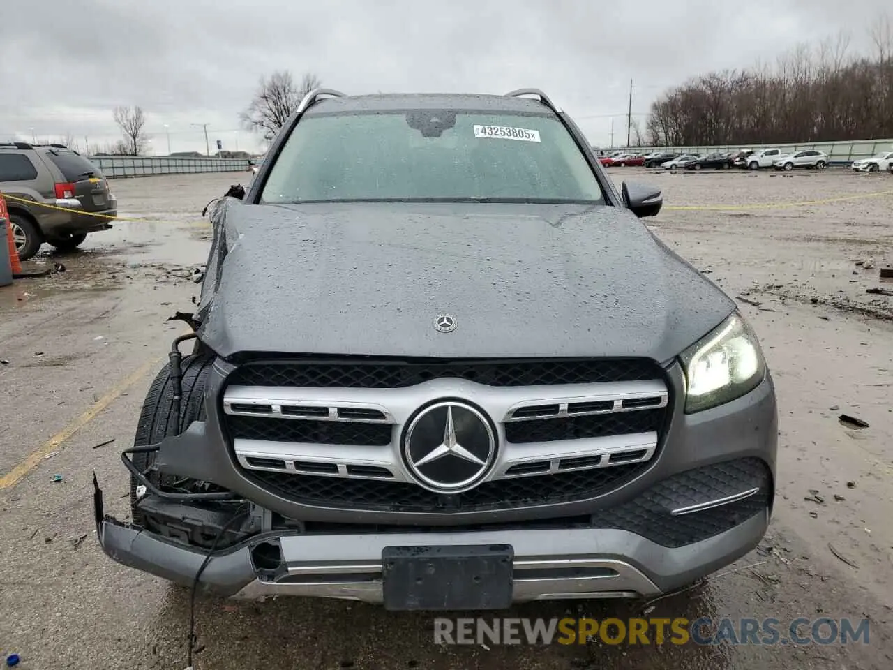 5 fotografías del automóvil dañado 4JGFF5KE7LA132360 MERCEDES-BENZ GLS-CLASS 2020
