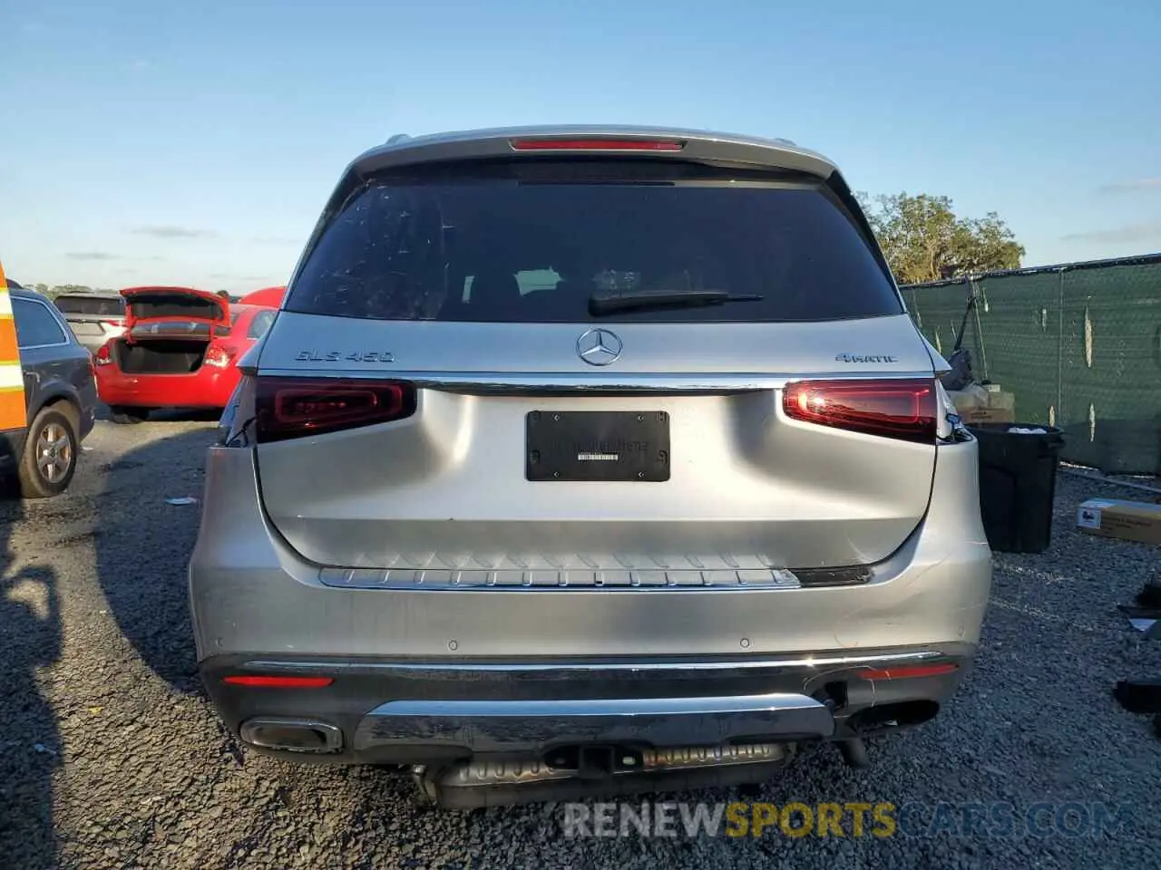 6 fotografías del automóvil dañado 4JGFF5KE8LA185214 MERCEDES-BENZ GLS-CLASS 2020